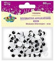 Opakowanie OZDOBA OCZY 12MM 80 BPZ-TITANUM