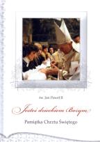 Okładka książki Pamiątka Chrztu Świętego. Jesteś dzieckiem Bożym