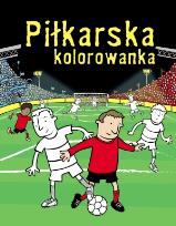Okładka książki Piłkarska kolorowanka