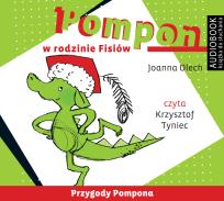 Okładka książki Pompon w rodzinie Fisiów. Audiobook
