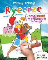 Okładka książki Poznaję i koloruję - Rycerze
