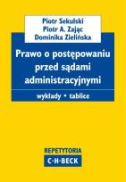 Okładka książki Prawo o postępowaniu przed sądami administracyjnymi.