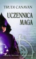 Okładka książki Prequel Trylogii Czarnego Maga. Uczennica maga br.