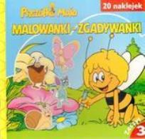 Okładka książki Pszczółka Maja. Zeszyt 3. Malowanki - zgadywanki