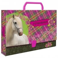 Opakowanie Teczka twarda z rączką Konie DERFORM