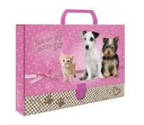 Opakowanie Teczka twarda z rączką Star Animals DERFORM