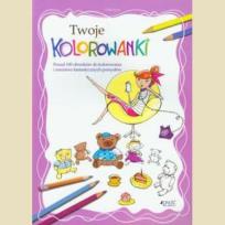 Okładka książki Twoje Kolorowanki