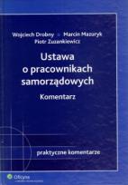 Okładka książki Ustawa o pracownikach samorządowych Komentarz