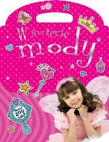 Okładka książki W świecie mody. Ponad 500 naklejek