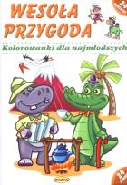Okładka książki Wesoła przygoda. Kolorowanki dla najmłodsz. PASJA