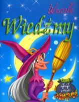 Okładka książki 44 nalepki. Wesołe wiedźmy