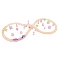 Opakowanie Bajkowy zestaw kolejowy Ósemka dla dziewczynki