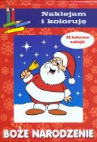 Okładka książki Boże Narodzenie. Naklejam i koloruję