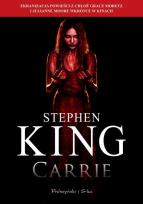 Okładka książki Carrie - Stephen King filmowa