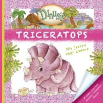 Okładka książki Dinusie. Triceratops