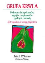 Okładka książki Grupa krwi A