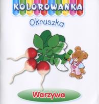 Okładka książki Kolorowanka Okruszka - Warzywa