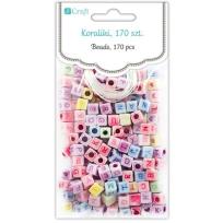 Opakowanie KORALIKI 170 SZT LITERKI BPZ
