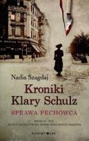 Okładka książki Kroniki Klary Schulz. Sprawa pechowca broszura