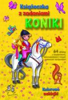 Okładka książki Książeczka z zadaniami. Koniki