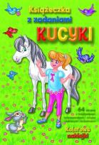 Okładka książki Książeczka z zadaniami. Kucyki