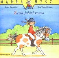 Okładka książki Mądra mysz - Zuzia jeździ konno