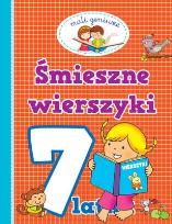 Okładka książki Mali geniusze - Śmieszne wierszyki 7-latka