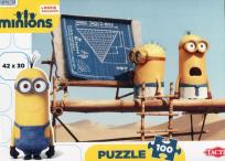 Opakowanie Minionki puzzle 100 elementów audience piramida