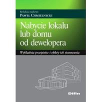 Okładka książki Nabycie lokalu lub domu od dewelopera
