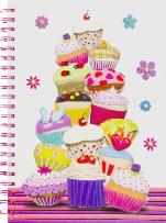 Okładka książki Notatnik A4. Mufinki. Marzipan