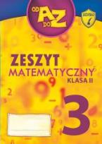 Okładka książki Od A Do Z kl. 2 - zeszyt matematyczny cz.3 DIDASKO