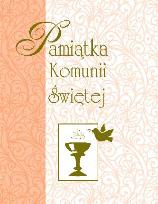 Okładka książki Pamiątka Komunii Świętej TW