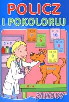 Okładka książki Policz i pokoloruj - Zawody