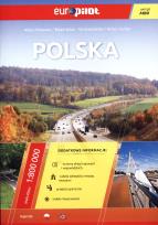 Okładka książki Polska atlas drogowy