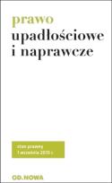 Okładka książki Prawo Upadłościowe i Naprawcze wrzesień 2013