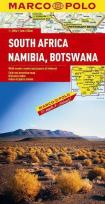 Okładka książki RPA, Namibia, Botswana. Mapa Marco Polo w skali 1:2 000 000