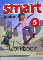 Okładka książki Smart Junior 5 WB +CD MM PUBLICATIONS