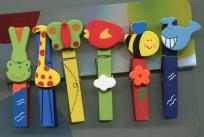 Opakowanie Spinacze ze zwierzątkami 6 sztuk