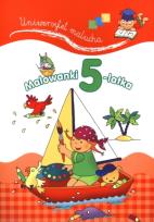 Okładka książki Uniwersytet malucha. Malowanki 5-latka