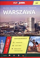 Okładka książki Warszawa Mini Atlas miasta