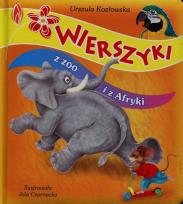 Okładka książki Wierszyki z zoo i z Afryki FK wyd. 2010