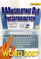 Okładka książki Word 2007. AAAbsolutnie dla początkujących