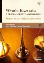 Okładka książki Wybór kazusów z prawa międzynarodowego