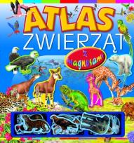 Okładka książki Atlas zwierząt z magnesami