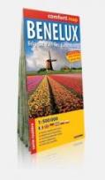 Okładka książki Comfort!map Benelux 1:500 000 w. fran. laminat