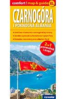 Okładka książki Comfort!map&guide XL Czarnogóra i PN Albania 2w1