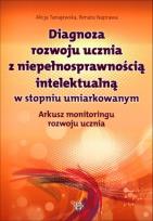 Okładka książki Diagnoza rozwoju ucznia z niepełn. intel. Arkusz