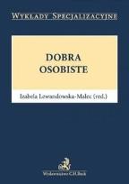 Okładka książki Dobra osobiste