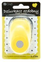 Opakowanie Dziurkacz ozdobny 2,5cm koło bpz