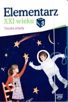 Okładka książki Elementarz XXI wieku kl. 3 Teczka artysty NE